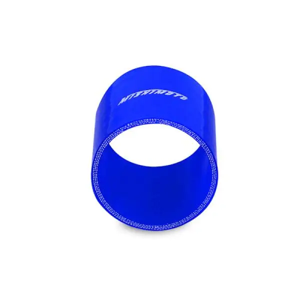 Mishimoto 2.5 Inch Blue Straight Coupler image 4