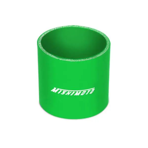 Mishimoto 2.5in. Straight Coupler Green image 2