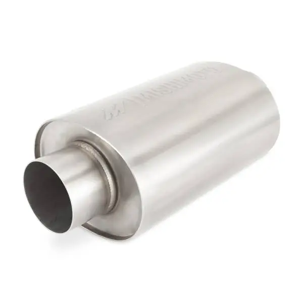 Mishimoto Universal Resonator with 3in Inlet/Outlet - Brushed thumbnail 2