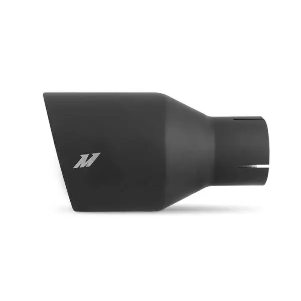 Mishimoto Clamp-on Double Wall Exhaust Tip 2.5 Inlet Slash Cut thumbnail 3