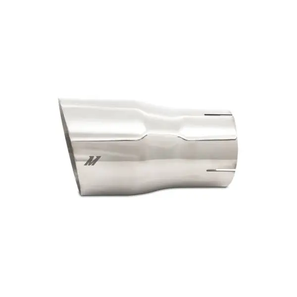 Mishimoto Clamp-On Single Wall Exhaust Tip 5in Outlet - Polished thumbnail 3