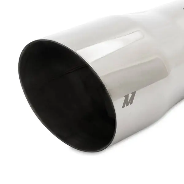Mishimoto Clamp-On Single Wall Exhaust Tip 5in Outlet - Polished thumbnail 4