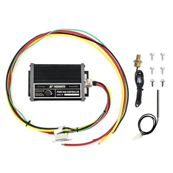 Mishimoto Pulse Width Modulation Fan Controller - Black thumbnail 2
