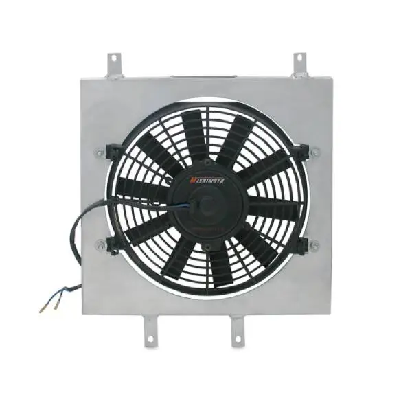 Mishimoto 22x18x3.5 Dual Pass Race Radiator Aluminum Fan Shroud Kit thumbnail 3