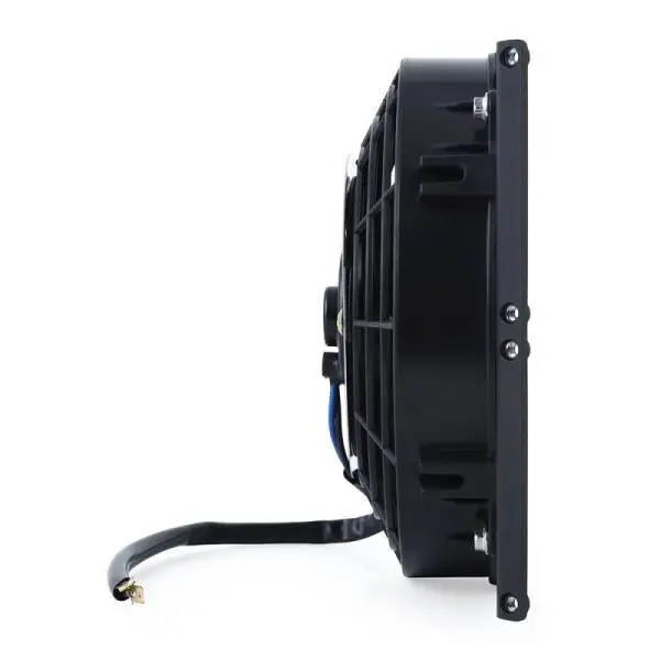 Mishimoto Universal 10in. Heavy-Duty Oil Cooler Fan Shroud - Micro Wrinkle Black thumbnail 3