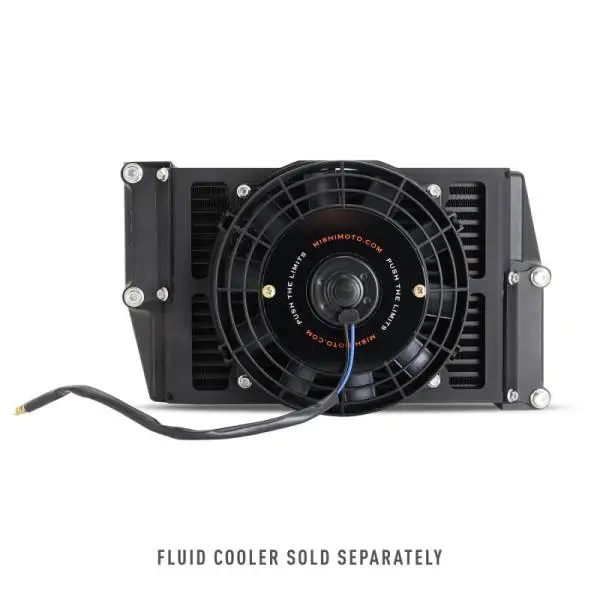 Mishimoto Universal 10in. Heavy-Duty Oil Cooler Fan Shroud - Micro Wrinkle Black thumbnail 14