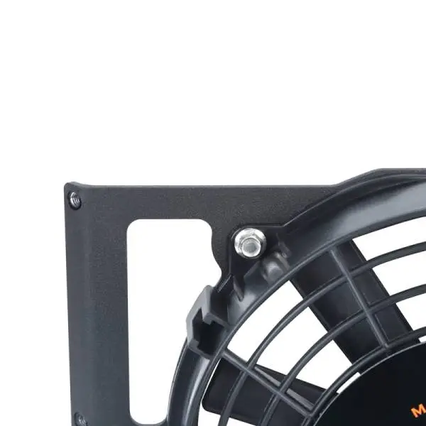 Mishimoto Universal 17in. Heavy-Duty Oil Cooler Fan Shroud - Micro Wrinkle Black thumbnail 4