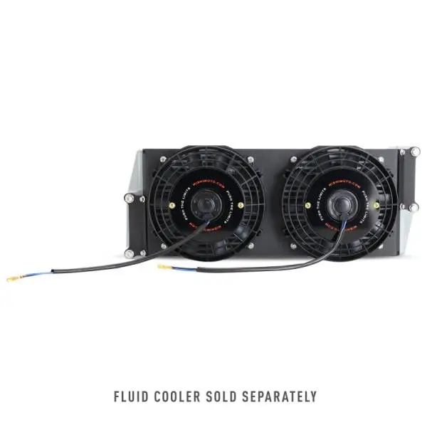 Mishimoto Universal 17in. Heavy-Duty Oil Cooler Fan Shroud - Micro Wrinkle Black thumbnail 7