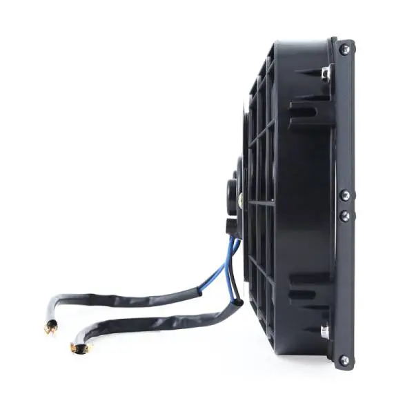 Mishimoto Universal 17in. Heavy-Duty Oil Cooler Fan Shroud - Micro Wrinkle Black thumbnail 9