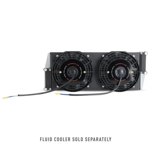 Mishimoto Universal 17in. Heavy-Duty Oil Cooler Fan Shroud - Micro Wrinkle Black thumbnail 13