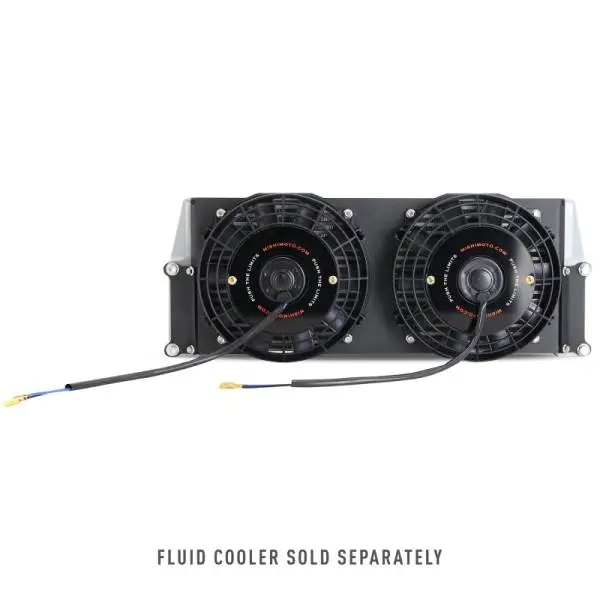 Mishimoto Universal 17in. Heavy-Duty Oil Cooler Fan Shroud - Micro Wrinkle Black thumbnail 14