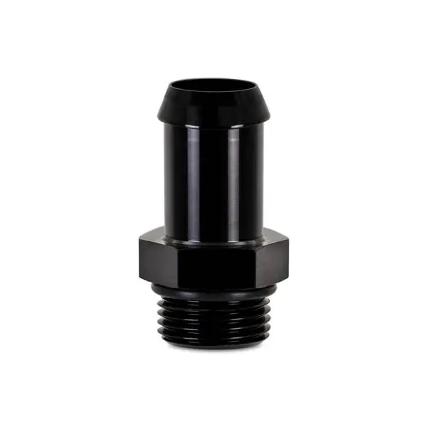 Mishimoto -10 ORB to 3/4in Hose Barb Aluminum Fitting - Black image 2