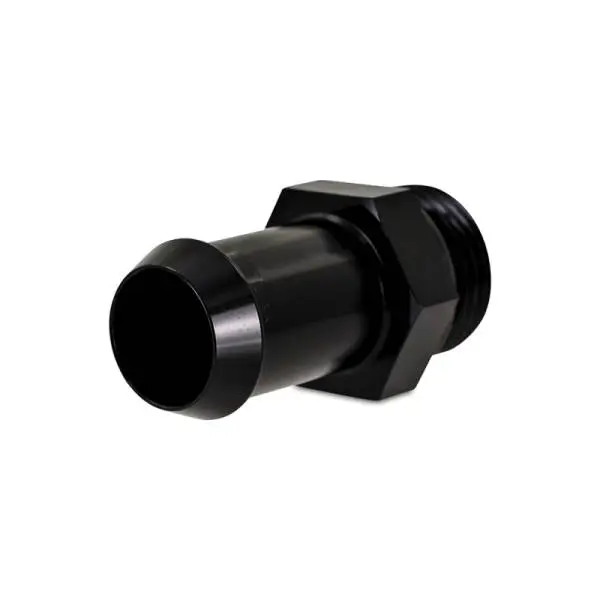 Mishimoto -10 ORB to 3/4in Hose Barb Aluminum Fitting - Black image 4