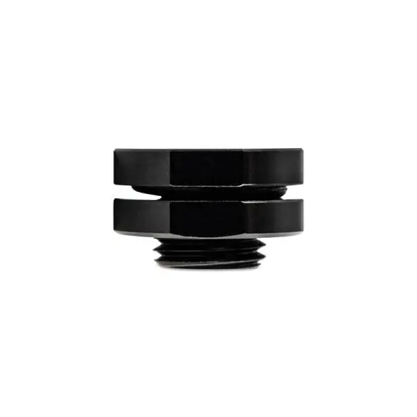 Mishimoto 1/8in NPT CNC-Machined Nozzle Mount Adapter - Black image 7