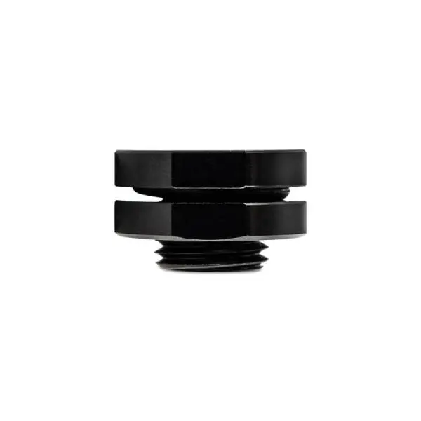 Mishimoto 1/8in NPT CNC-Machined Nozzle Mount Adapter - Black image 8