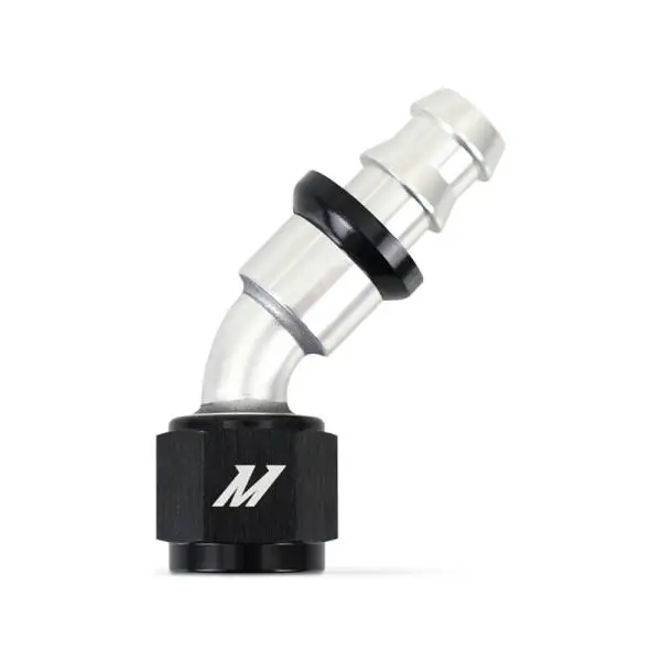 Mishimoto 45 Degree Push Lock Fitting - 8AN image 2