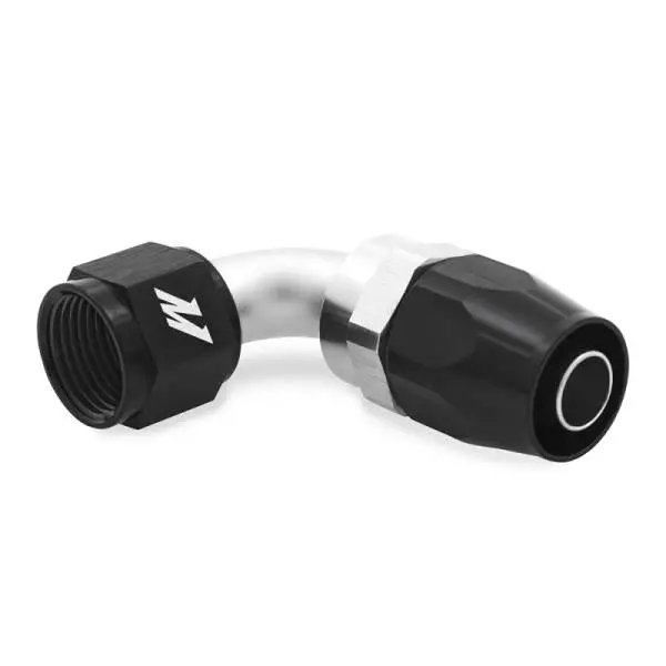 Mishimoto Aluminum -4AN 90 Degree Fitting - Black image 3
