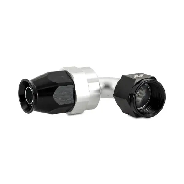 Mishimoto Aluminum PTFE -6AN 90 Degree Fitting Black image 4