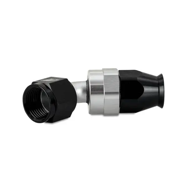 Mishimoto Aluminum PTFE -8AN 45 Degree Fitting Black image 4