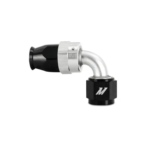 Mishimoto Aluminum PTFE -8AN 90 Degree Fitting Black image 2