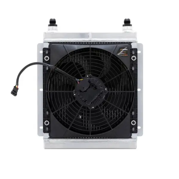 Mishimoto Universal Heat Exchanger Kit - With Integrated 1 x 12in Brushless Fan thumbnail 3