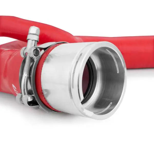 Mishimoto 06-10 Chevy Duramax 6.6L 2500 Red Silicone Hose Kit thumbnail 11