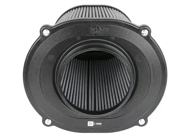 aFe Quantum Pro DRY S Air Filter Flat Top - 5in Flange x 9in Height image 2