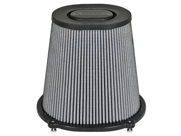 aFe Quantum Pro DRY S Air Filter Flat Top - 5in Flange x 9in Height image 4