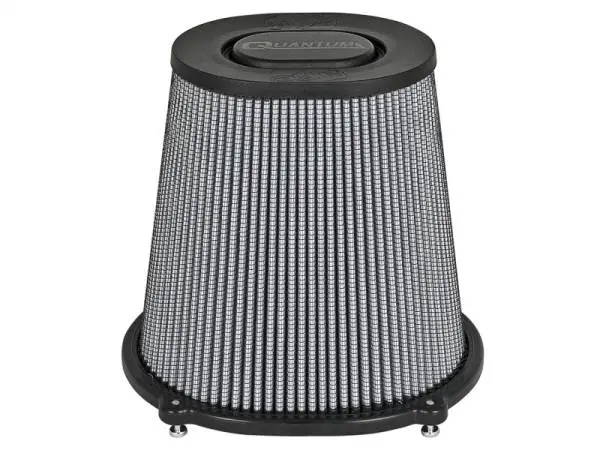 aFe Quantum Pro DRY S Air Filter Flat Top - 5in Flange x 9in Height image 6