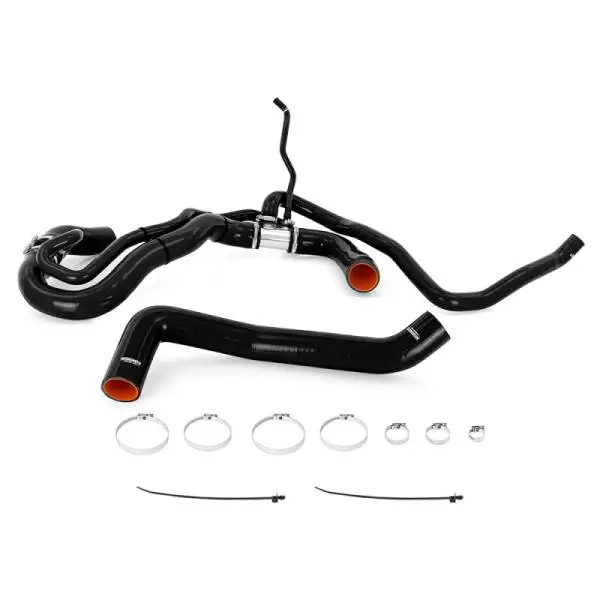 Mishimoto 17-19 Chevrolet Duramax 6.6L L5P Black Silicone Radiator Hose Kit thumbnail 2