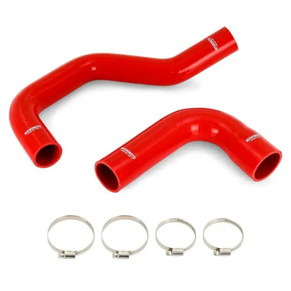 Mishimoto 1991-1993 Dodge 5.9L Cummins Silicone Coolant Hose Kit Red image 2