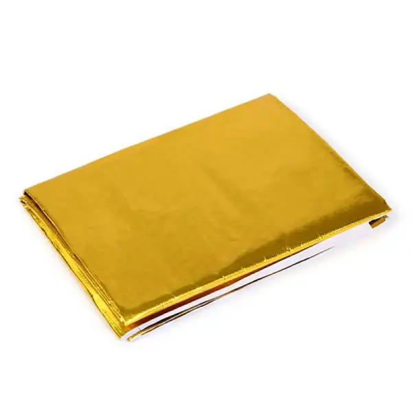 Mishimoto Gold Reflective Barrier w/ Adhesive Backing 12 inches x 24 inches thumbnail 3