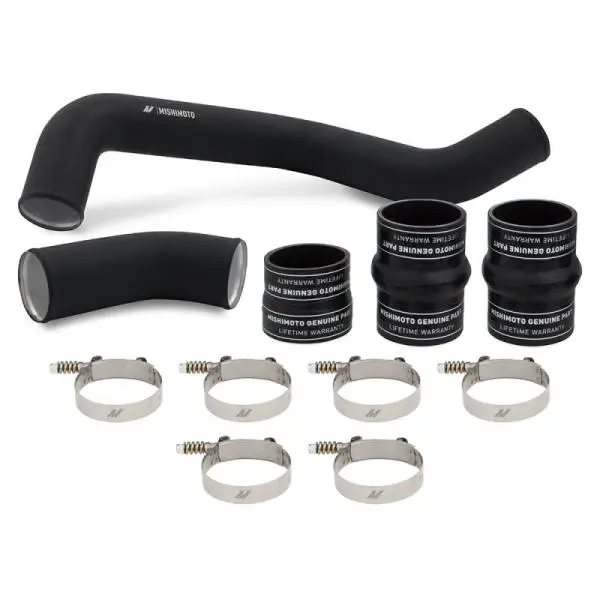 Mishimoto 17-19 GM 6.6L L5P Hot-Side Pipe and Boot Kit Wrinkle Black thumbnail 2