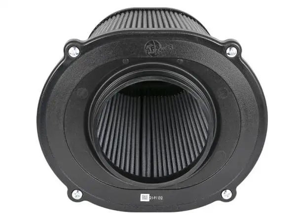 aFe Quantum Pro DRY S Air Filter Inverted Top - 5in Flange x 8in Height - Dry PDS image 3