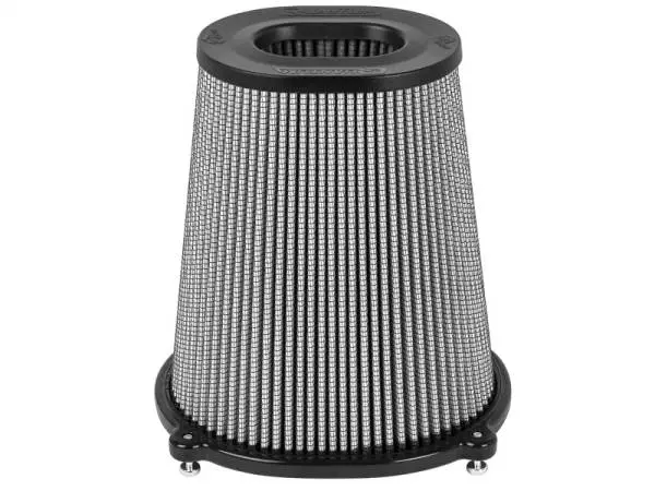 aFe Quantum Pro DRY S Air Filter Inverted Top - 5.5inx4.25in Flange x 9in Height - Dry PDS image 2