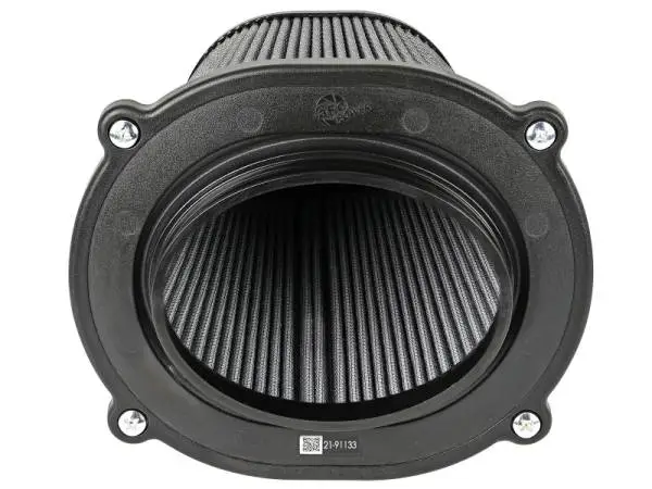 aFe Quantum Pro DRY S Air Filter Inverted Top - 5.5inx4.25in Flange x 9in Height - Dry PDS image 4