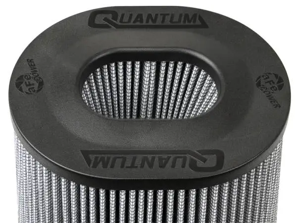 aFe Quantum Pro DRY S Air Filter Inverted Top - 5.5inx4.25in Flange x 9in Height - Dry PDS image 5