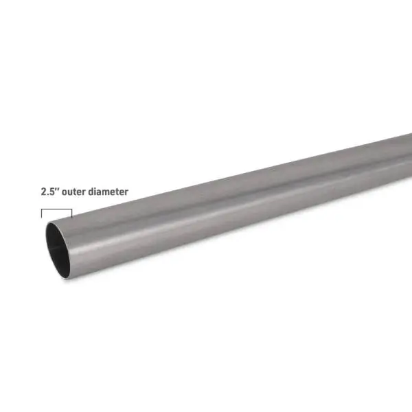 Mishimoto Universal 304SS Exhaust Tubing 2.5in. OD - Straight thumbnail 3