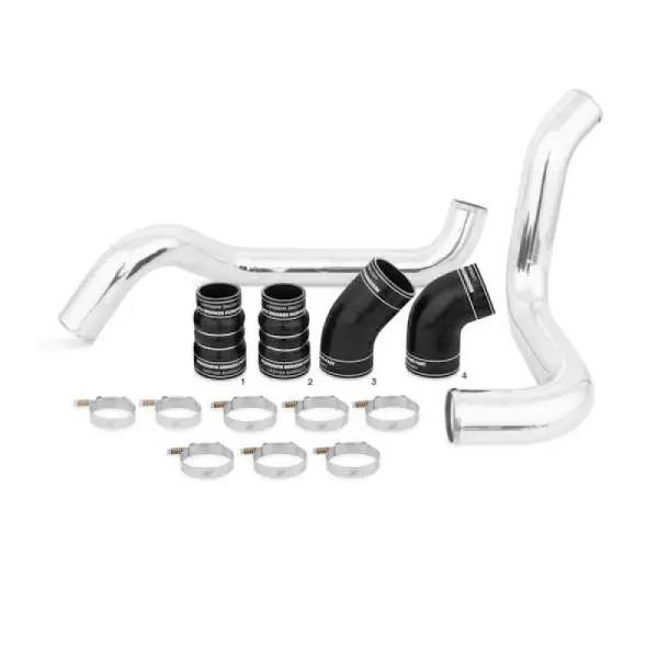 Mishimoto 02-04.5 Chevrolet 6.6L Duramax Intercooler Kit w/ Pipes (Silver) thumbnail 10