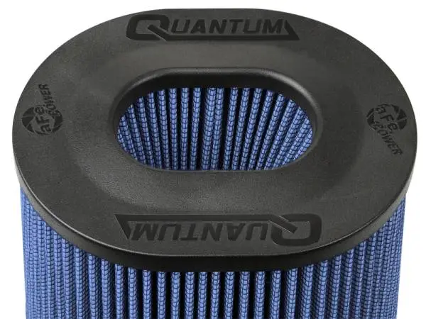 aFe Quantum Pro-5 R Air Filter Inverted Top - 5.5inx4.25in Flange x 9in Height - Oiled P5R image 5