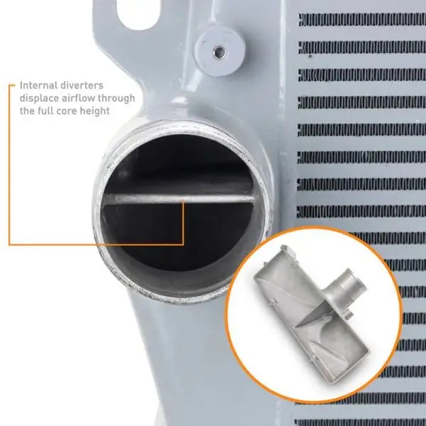 Mishimoto 2019+ Ram 6.7L Cummins Intercooler Kit / SL Cooler - WBK Pipes image 8