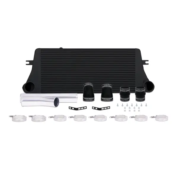 Mishimoto 94-02 Dodge Ram 2500 5.9L Cummins Intercooler Kit w/ Pipes (Black) thumbnail 2