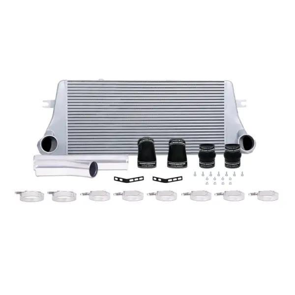 Mishimoto 94-02 Dodge Ram 2500 5.9L Cummins Intercooler Kit w/ Pipes (Silver) thumbnail 2