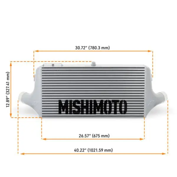 Mishimoto Universal L-Line Intercooler - Silver thumbnail 2