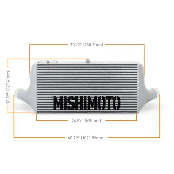 Mishimoto Universal L-Line Intercooler - Silver thumbnail 5