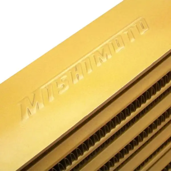 Mishimoto Eat Sleep Race Special Edition Gold M-Line Intercooler thumbnail 8