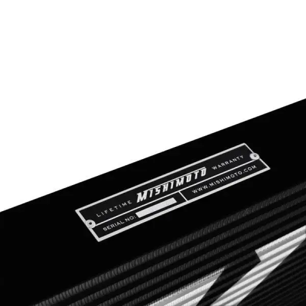 Mishimoto Universal Black S Line Intercooler Overall Size: 31x12x3 Core Size: 23x12x3 Inlet / Outlet thumbnail 17