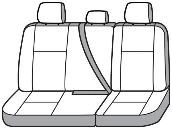 Covercraft 11-24 Dodge Ram Carhartt SeatSaver Custom Second Row Seat Covers - Brown image 3