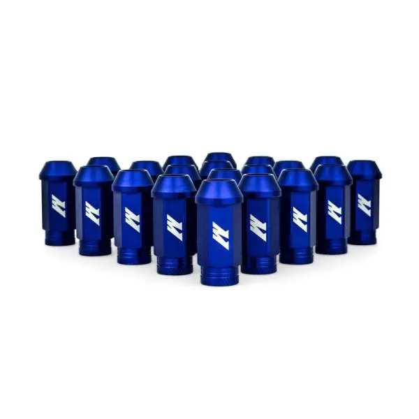 Mishimoto Aluminum Locking Lug Nuts M12x1.25 20pc Set Blue thumbnail 3