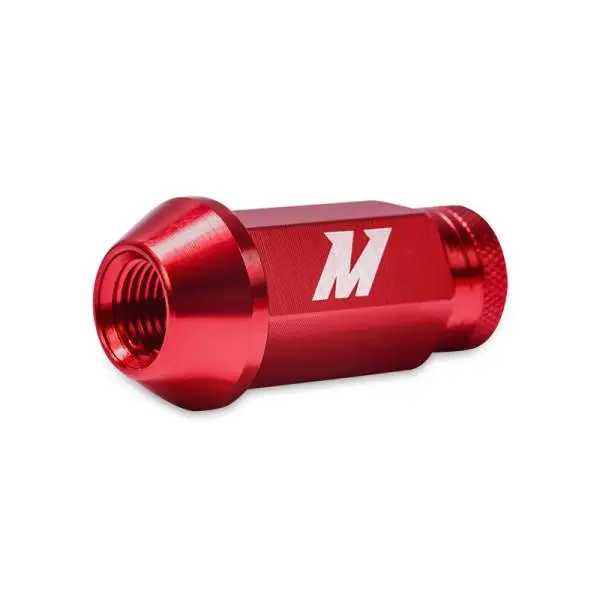 Mishimoto Aluminum Locking Lug Nuts M12x1.25 20pc Set Red thumbnail 4